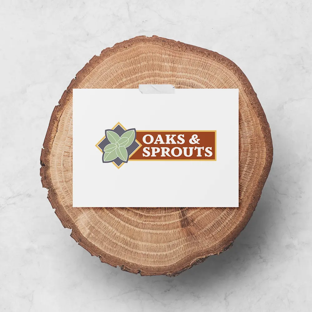 Oaks and Sprouts Branding